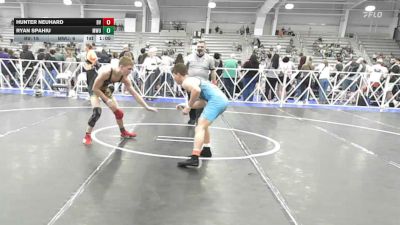 132 lbs Rr Rnd 1 - Hunter Neuhard, Buffalo Valley Blue - HSB vs Ryan Spahiu, MetroWest United Storm - HSB