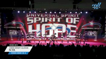 Cheer Infinity Allstars - N.Y.B. [2025 L2 Senior - D2 - B Day 2] 2025 Spirit of Hope Grand Nationals