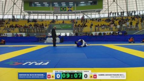 GABRIEL GIOVANI PAULINO DA SILVA vs GUSTAVO DA SILVA DO NASCIMENTO 2026 FPJJ Circuito Paulista GI Etapa 3