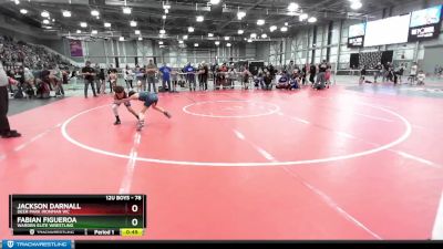 78 lbs Cons. Round 3 - Fabian Figueroa, Warden Elite Wrestling vs Jackson Darnall, Deer Park Ironman WC