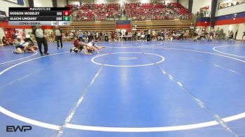 119 lbs Consolation - Hudson Moseley, Bixby JH Boys vs Alachi Linquist, Sand Springs JH (SS)