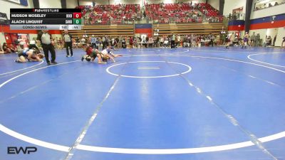 119 lbs Consolation - Hudson Moseley, Bixby JH Boys vs Alachi Linquist, Sand Springs JH (SS)