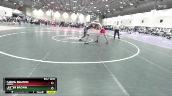 150 lbs Cons. Round 2 - Lester Brown, Staley vs Caiden Davison, Odessa
