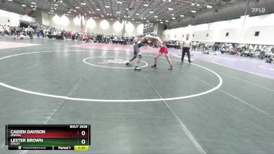 150 lbs Cons. Round 2 - Lester Brown, Staley vs Caiden Davison, Odessa