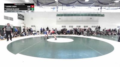 157 lbs Consi Of 8 #1 - Quinn Lanza, EO Smith vs Keegan Blanar, Brookfield/Shepaug