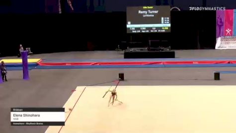 Elena Shinohara - Ribbon, NSB - 2021 USA Gymnastics Championships