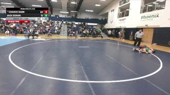 149 lbs Champ. Round 1 - Jack Doran, York vs Chance Babb, Alvernia