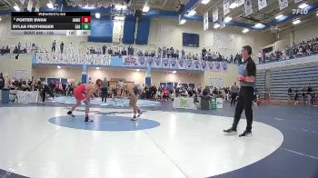 126 lbs Cons. Round 6 - Dylan Frothinger, Eagle High School vs Porter Swan, Homedale High School