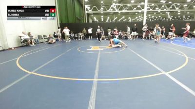 122 lbs Rr Rnd 2 - James Knox, Apache Blue - HSC vs Eli Shea, Upstate Uprising Reborn - HSC