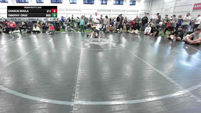 64 lbs Quarterfinal - Charlie Boula, EP Rattlers-EL vs Timothy Cruz, Rogue Wrestling Club-EL