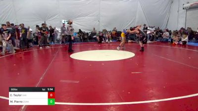 90 lbs Quarterfinal - Chase Taylor, Oak Hill vs Michael Pierro, Cranberry Township