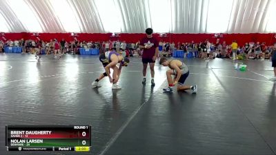 150 lbs Round 1 (6 Team) - Brent Daugherty, Xavier 2 vs Nolan Larsen, Denmark