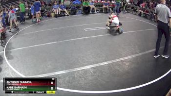 70 lbs Round 2 (6 Team) - Kade Barnash, Kansas Mamba vs Anthony Sunnell, Team Oregon