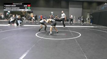 125 lbs Champ. Round 2 - Angelo Thompson, Central Christian College (KS) vs Ernest Grant, Fort Hays Tech Northwest