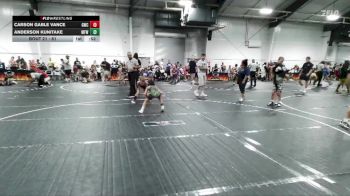 61 lbs Round 2 - Carson Gable Vance, Genesis Wrestling Club vs Anderson Kunitake, Morris Fitness Wrestling