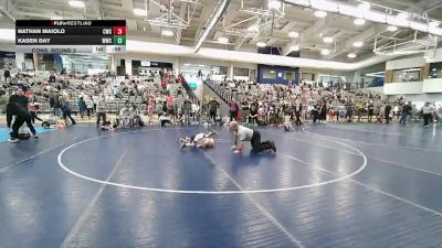 49 lbs Cons. Round 3 - Kasen Day, Wasatch Wrestling Club vs Nathan Maiolo, Champions Wrestling Club