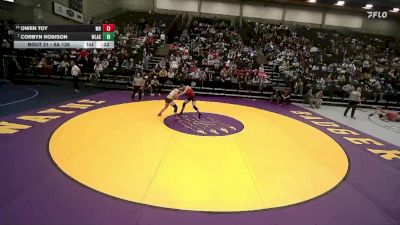 6A 130 lbs Champ. Round 1 - Millie Leib, Davis vs Lily Lutz, Weber