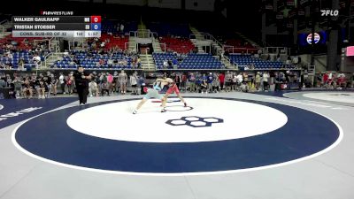138 lbs Cons. Sub-rd Of 32 - Walker Gaulrapp, MN vs Tristan Stoeser, SD