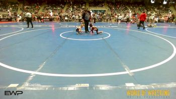 52 lbs Consi Of 32 #2 - Taquan Mizzell, Tahlequah Wrestling Club vs Lincoln Rich, Massa's Maniacs