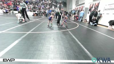 37 lbs Rr Rnd 1 - Khalia Naifeh, Raw Wrestling Club vs Linley Themm, Team Tulsa Wrestling Club