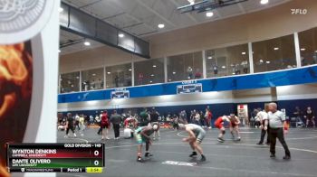 149 lbs 3rd Place Match - Dante Olivero, Life University vs Wynton Denkins, Campbell University