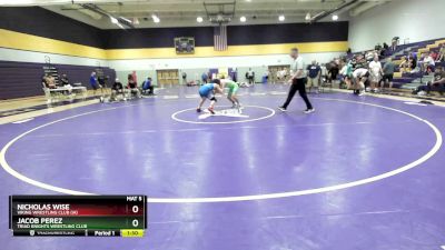 138 lbs Champ. Round 1 - Nicholas Wise, Viking Wrestling Club (IA) vs Jacob Perez, Triad Knights Wrestling Club