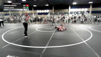 157 lbs Round Of 32 - Emerson Montes, Bearcat WC vs Hunter Artim, Team Credo