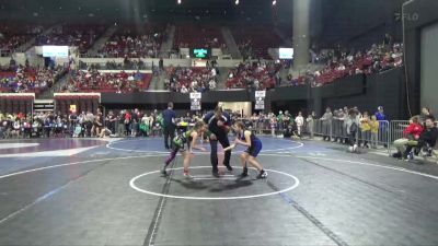 81 lbs Quarterfinal - Ariel Severs, Stillwater Gladiators vs Jerzi Nichols, Butte Wrestling Club