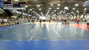 160 lbs Rr Rnd 1 - Gavin Edwards, Ohio Titan Grey vs Brock Weaver, Flickr Boyz Daifugo