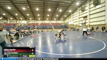 65 lbs Round 3 (6 Team) - Peyton Schiess, Oregon vs Sofia Valdez, Colorado