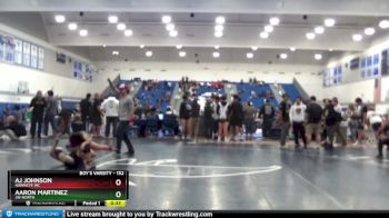 152 lbs Cons. Round 6 - Aaron Martinez, JW North vs Aj Johnson, Hawkeye WC