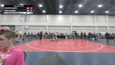 117 lbs Champ. Round 1 - Dexter Flahive, Noke Wrestling RTC vs Mark Garren, Storm Wrestling Center