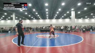 165 lbs Champ. Rd Of 32 - Xavier Uchime, Level Up Wrestling Center vs Matthew Kaiser, Legacy Dragons