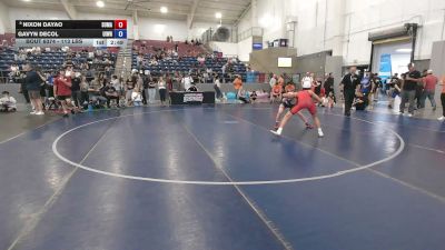 113 lbs Cons. Sub-rd Of 16 - Nixon Dayao, Sunkids/MAW vs Gavyn DeCol, Uintah Wrestling