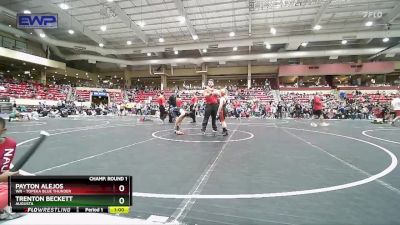 95 lbs Champ. Round 1 - Trenton Beckett, Augusta vs Payton Alejos, WR - Topeka Blue Thunder