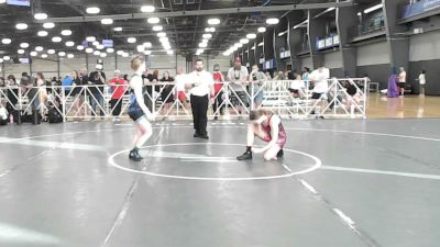132 lbs Rr Rnd 3 - Maxine Rheinsmith, Slam Factory Girls - HSG vs Abigail Gilbert, ICE Wrestling Pink - HSG