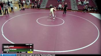 160 lbs Cons. Semi - David Lopez, Minnesota vs Logan Kuseske, Minnesota