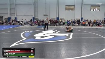125 lbs Cons. Round 3 - Luke Ragusa, York (PA) vs Corbin Hutchison, Messiah