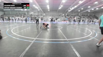 95 lbs Rr Rnd 3 - Coleson Santi, All-American Wrestling Club Blue vs Anthony Mesanko Coleman, Terps Xtreme ES