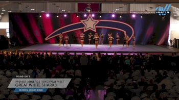 Premier Athletics - Knoxville West - Great White Sharks [2023 L5 Senior Coed Day 1] 2023 Universal Spirit Nashville Challenge