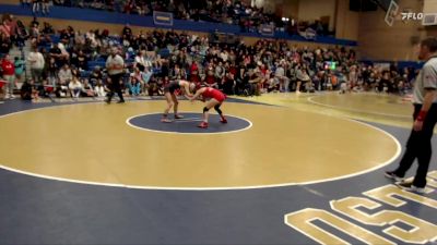 105lbs Semifinal - Alexis Clements, Naches Valley (Girls) vs Malia Riojas, Granger (Girls)