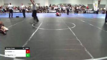 106 lbs Quarterfinal - Sir Israel Pulido, Pulido Wrestling vs Andrew Aguirre, Dominator Wrestling