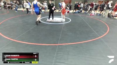 220 lbs Semifinal - Logan Roberts, WA vs Jonah Martin, WA