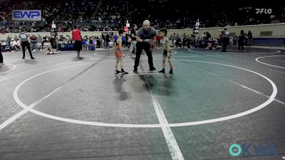 52 lbs Round Of 16 - Paxton Blood, Watonga Blaine County Grapplers vs Kaiden Candy, Sperry Wrestling Club