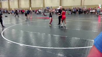 120 lbs Consi Of 4 - Samantha Ferrer, Youth Impact Center Wrestling Club vs Memphis Moses, RPA Wrestling