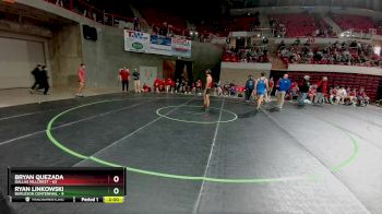 190 lbs Semis (4 Team) - Bryan Quezada, Dallas Hillcrest vs Ryan Linkowski, Burleson Centennial