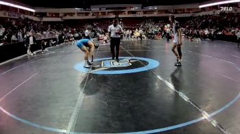 5A 145 lbs Cons. Round 2 - James Luttrell, Cleveland vs Eric Mcafee, West Mesa