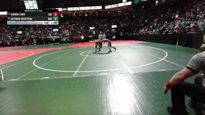 102 lbs Champ. Round 2 - Jayden Boston, NBHA vs Aiden Orr, FOWCA