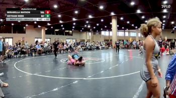 100+110 Quarterfinal - Keyhani Reed, MatClash vs Mirabella Matson, Trojan Wrestling Academy LLC