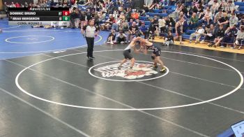 157 lbs Cons. Round 2 - Dominic Bruno, North Tonawanda vs Beau Bergeron, Grand Island